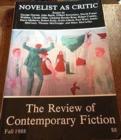 Image for Review of Contemporary Fiction