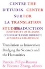 Image for Translation as innovation  : bridging the sciences and the humanities