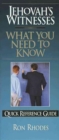 Image for Jehovah&#39;s Witnesses: What You Need to Know