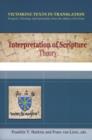 Image for Interpretation  of Scripture Theory