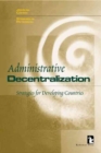Image for Administraive Decentralization