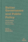 Image for Better Governance and Public Policy