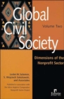 Image for Global civil society  : dimensions of the nonprofit sectorVol. 2