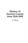 Image for History of Newton County, Mississippi, from 1834-1894