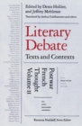 Image for Literary debate  : texts and contexts