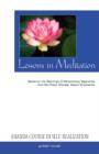 Image for Lessons in Meditation