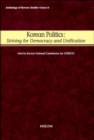 Image for Korean Politics : Anthology of Korean Studies