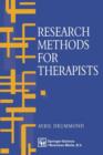 Image for Research Methods for Therapists