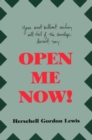 Image for Open Me Now