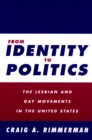 Image for From Identity To Politics : Lesbian &amp; Gay Movements In The U.S.