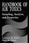 Image for Handbook of Air Toxics : Sampling, Analysis, and Properties