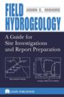 Image for Field Hydrogeology