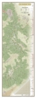 Image for National Geographic Colorado Trail Laminated Wall Map