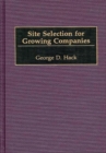Image for Site Selection for Growing Companies