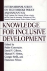 Image for Knowledge for Inclusive Development