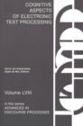 Image for Cognitive Aspects of Electronic Text Processing
