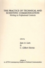 Image for Practice of technical and scientific communication  : writing in professional contexts