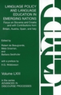 Image for Language Policy and Language Education in Emerging Nations