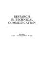 Image for Research in Technical Communication