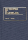Image for Dictionary of counseling