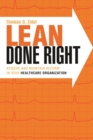 Image for Lean Done Right