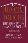 Image for Judicial Policies : Implementation and Impact