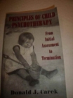 Image for Principles of Child Psychotherapy : From Initial Assessment to Termination (The Master Work Series)