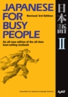Image for Japanese for Busy People II
