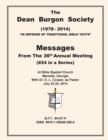 Image for The Dean Burgon Society Messages 2014