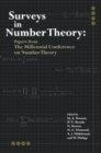 Image for Surveys in Number Theory : Papers from the Millennial Conference on Number Theory