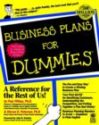 Image for Business plans for dummies