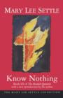 Image for Know Nothing