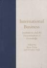 Image for International Business v. 2; Institutions and the Dissemination of Knowledge