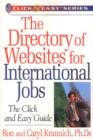 Image for Directory of Websites for International Jobs : Click &amp; Easy Guide