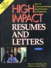 Image for High Impact Resumes &amp; Letters