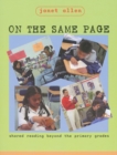 Image for On the Same Page : Shared Reading Beyond the Primary Grades