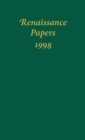 Image for Renaissance Papers 1998