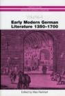 Image for Early modern German literature, 1350-1700