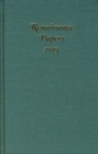 Image for Renaissance Papers 2013