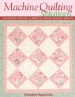 Image for Machine Quilting Solutions