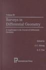 Image for Surveys in Differential Geometry Vol III