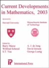 Image for Current Developments In Mathematics, 2003