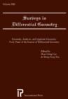 Image for Surveys in Differential Geometry v. 13; Geometry, Analysis, and Algebraic Geometry