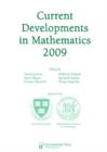 Image for Current developments in mathematics 2009
