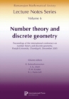 Image for Number Theory and Discrete Geometry