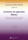 Image for Lectures on Operator Theory : Proceedings of the Advances Instructional School on Functional and Harmonic Analysis and the Workshop on Operator Theory