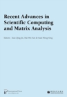 Image for Recent Advances in Scientific Computing and Matrix Analysis