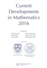 Image for Current Developments in Mathematics, 2016