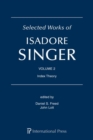 Image for Selected Works of Isadore Singer: Volume 2 : Index Theory