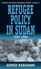Image for Refugee Policy in Sudan 1967-1984